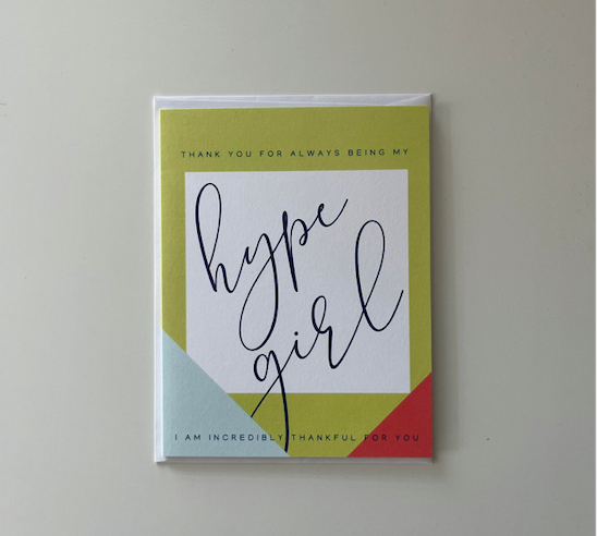 Hype Girl Card