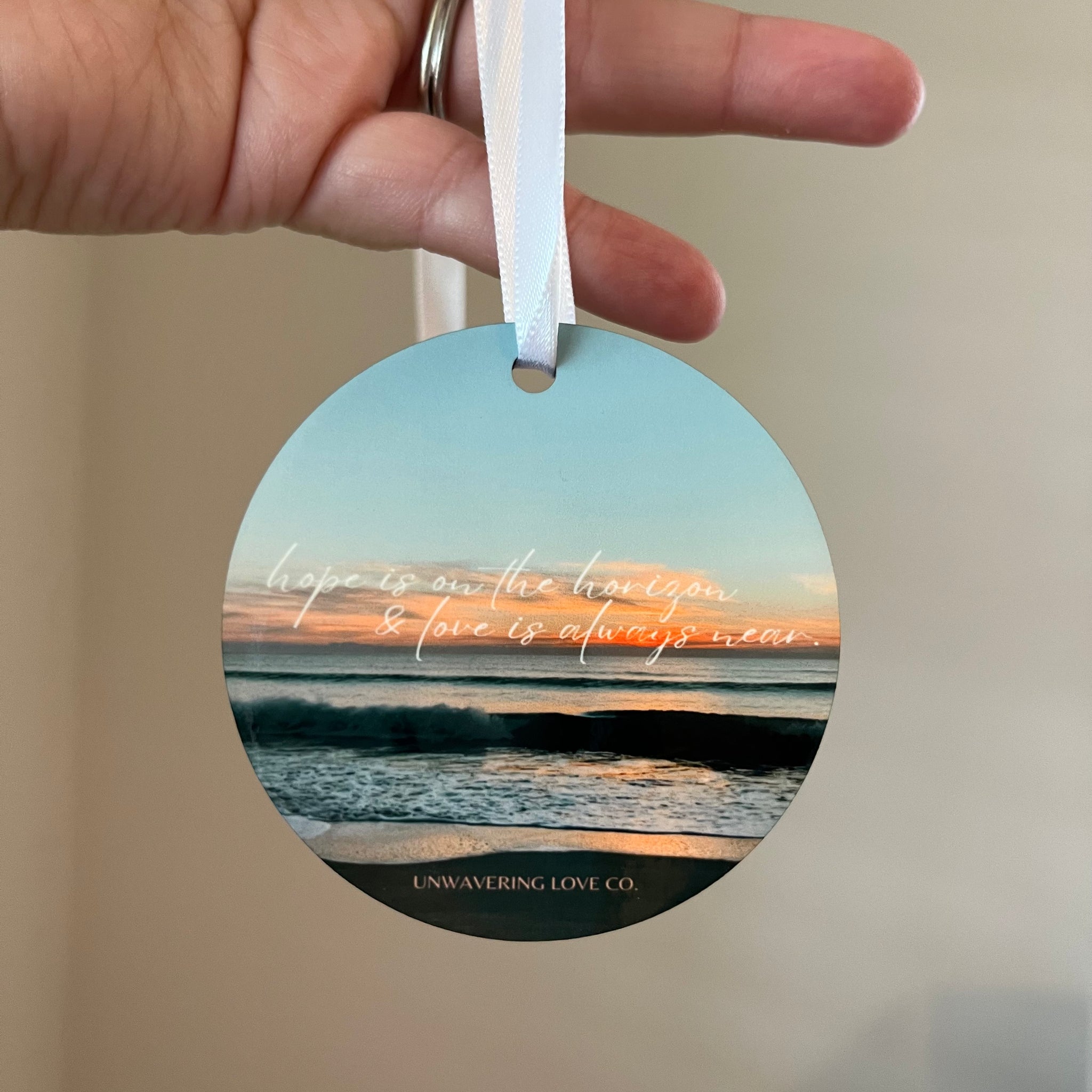Hope & Love Ornament
